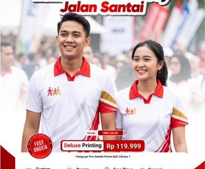 Rekomendasi Jersey Jalan Santai Custom yang Nyaman dan Stylish