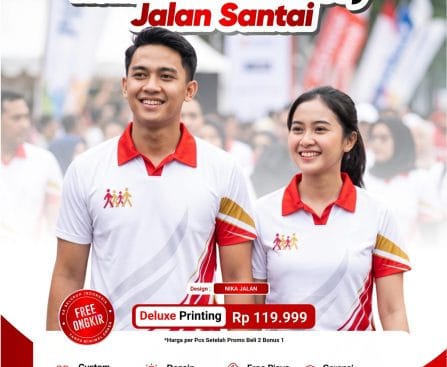 Rekomendasi Jersey Jalan Santai Custom yang Nyaman dan Stylish