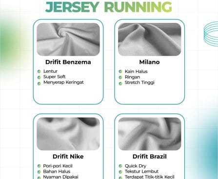 4 Rekomendasi Bahan Jersey Running Terbaik: Pilih yang Paling Nyaman untuk Lari Jarak Jauh!