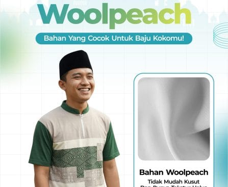 Bahan Woolpeach: Pilihan Nyaman untuk Baju Koko yang Elegan dan Praktis