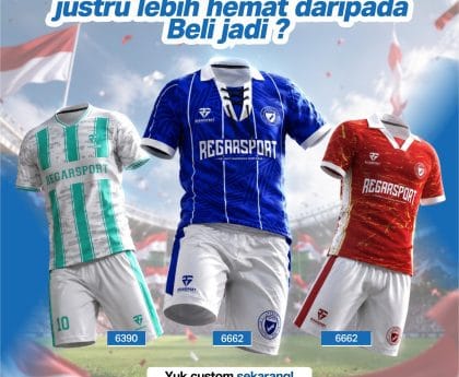 Bikin Jersey Custom untuk Tim? Ini Alasan Kenapa Desain Sendiri Lebih Menarik