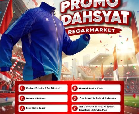 Promo Dahsyat Regarmarket | Custom Jaket Printing Mulai 1 Pcs