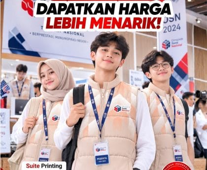Seragam OSN Custom untuk Peserta & Tim Sekolah | Harga Menarik