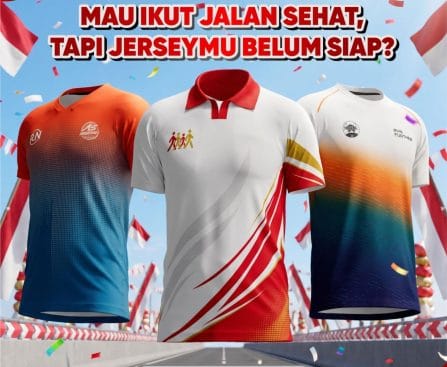 Mau Ikut Jalan Sehat? Siapkan Jersey Custom Biar Makin Kompak!