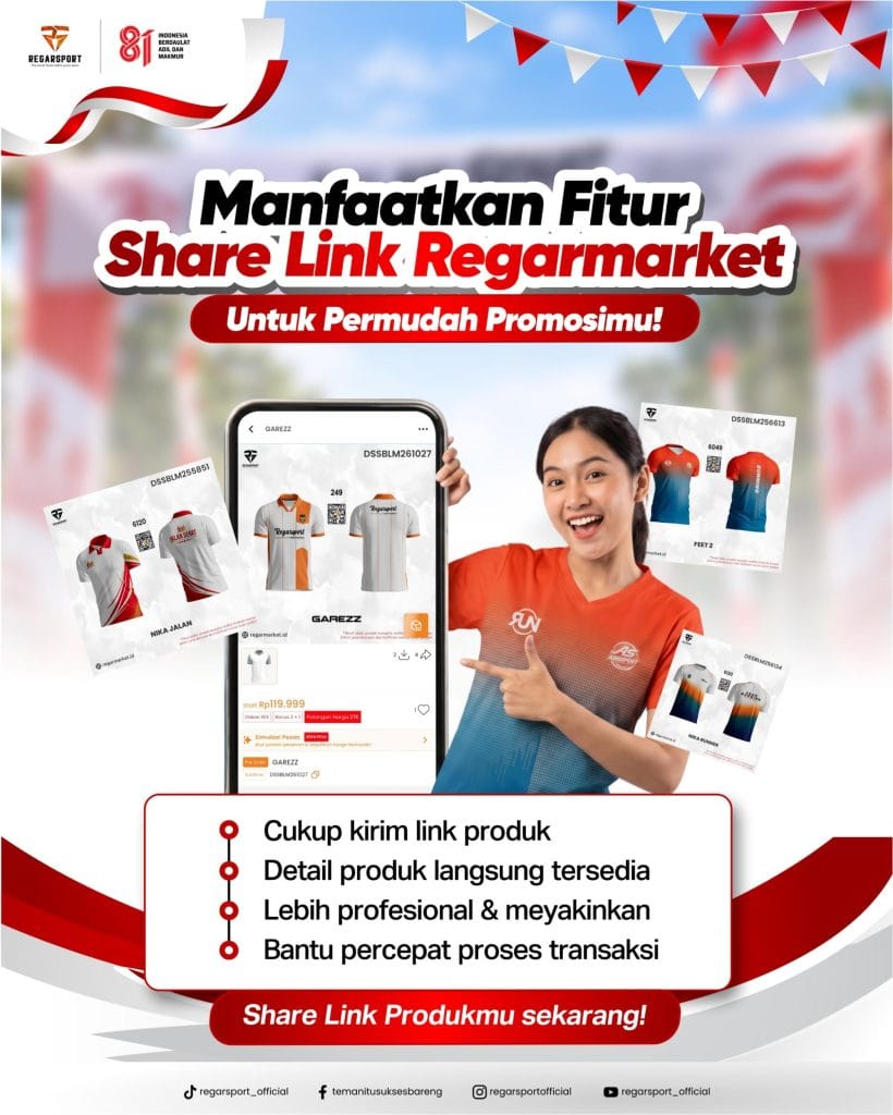 Manfaatkan Share Link Regarmarket untuk Promosi Produk Lebih Mudah dan Profesional