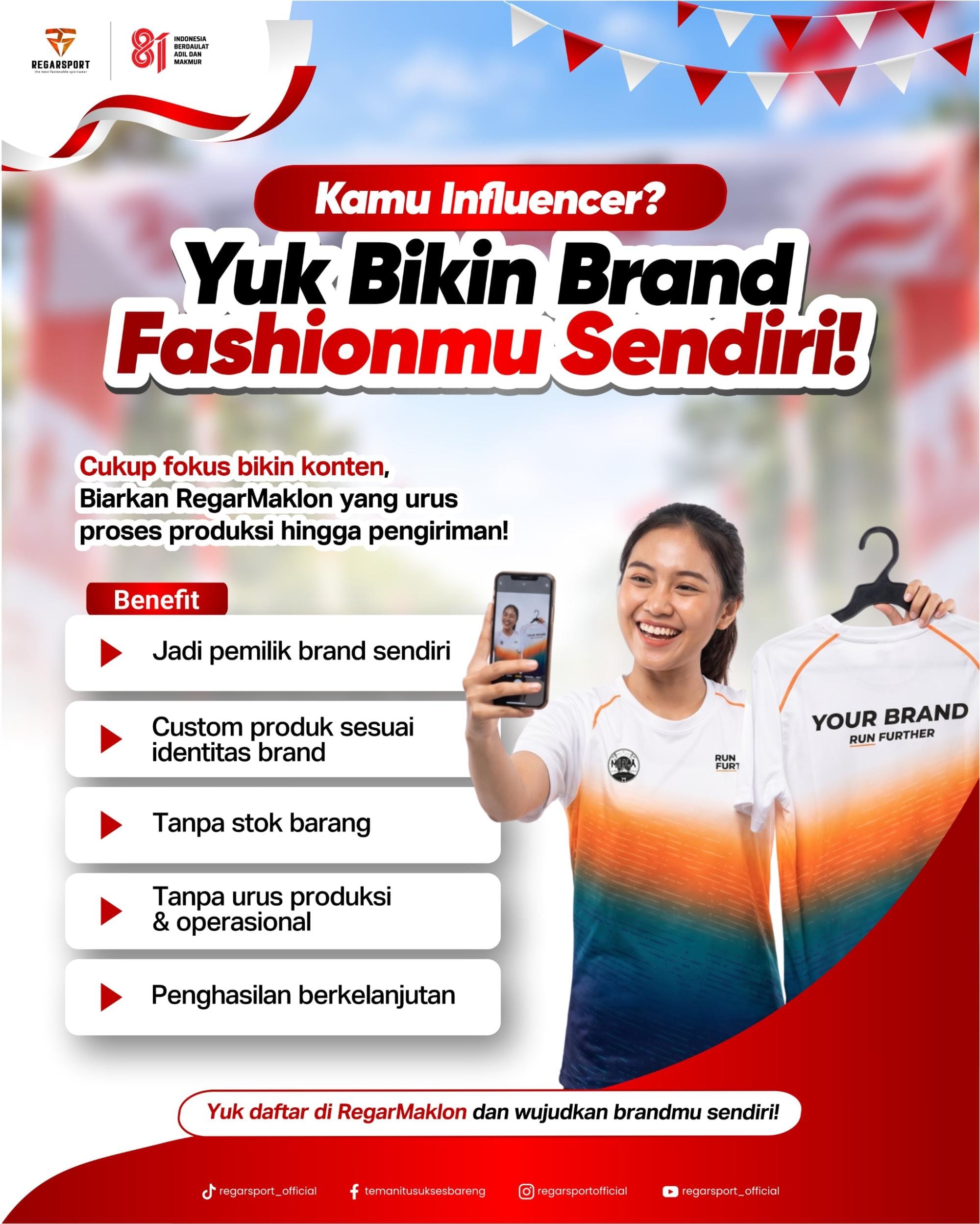Punya Brand Fashion Sendiri? Influencer Wajib Coba Maklon Fashion
