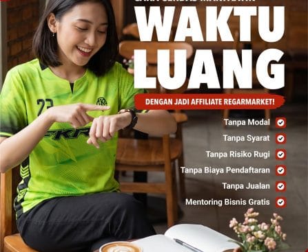 Cara Cerdas Manfaatkan Waktu Luang dan Dapatkan Penghasilan Tanpa Modal Jadi Affiliate RegarMarket