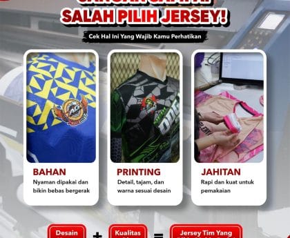 Panduan Lengkap Memilih Jersey Olahraga yang Tepat: Jangan Sampai Salah Pilih!