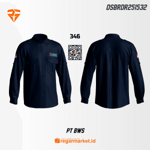 Kemeja PT BWS Custom Desain DSBRDR251532