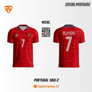 Jersey Portugal Custom Desain DSSBLM195680