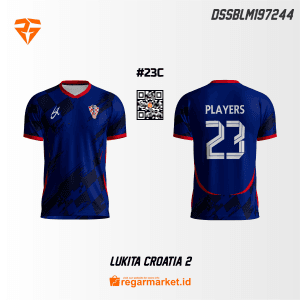 Jersey Croatia Custom Desain DSSBLM197244