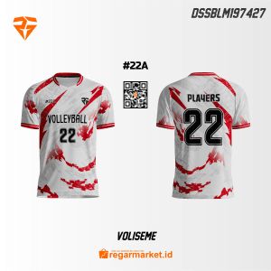 Jersey Volleyball Custom Desain DSSBLM197427