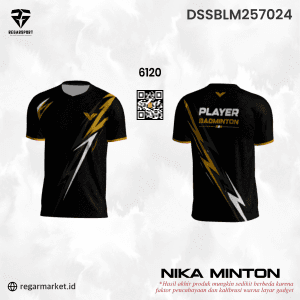 Jersey Bulutangkis Custom Desain DSSBLM257024