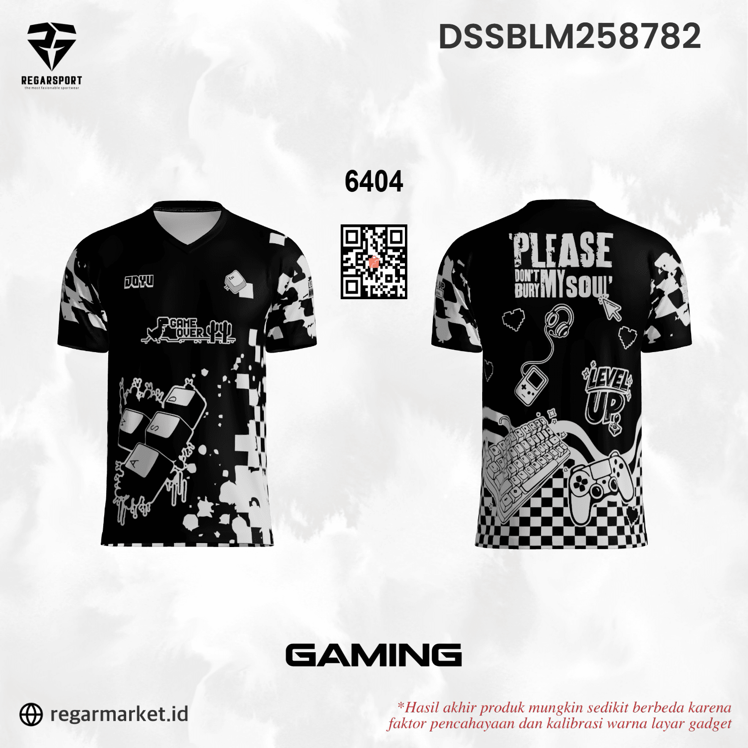 Jersey Gaming Custom Desain DSSBLM258782