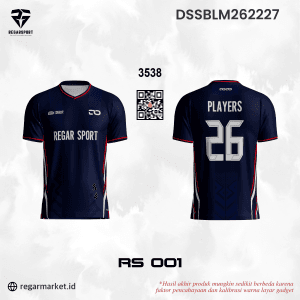 Jersey Futsal Custom Desain DSSBLM262227