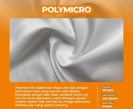 Bahan Kain Polymicro Ns