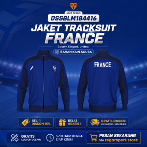 Jaket Timnas France Fantasy Custom Desain DSSBLM184416