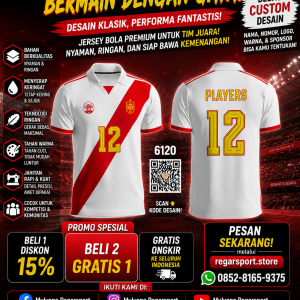 Jersey Bola Spanyol Custom Desain DSSBLM244536