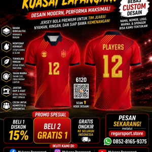 Jersey Bola Spanyol Custom Desain DSSBLM244541
