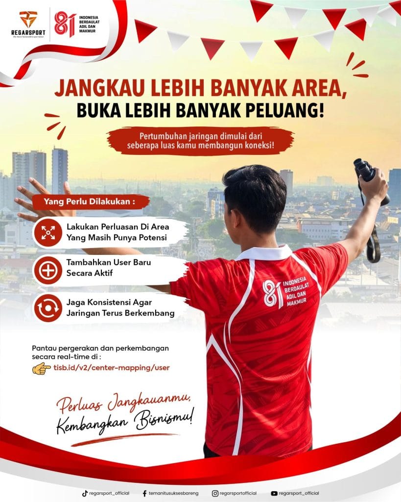 Perluas Jangkauan & Bangun Jaringan Bisnis Luas Bersama RegarSport
