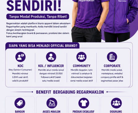 Cara Mudah Bangun Brand Apparel Sendiri Tanpa Modal Produksi