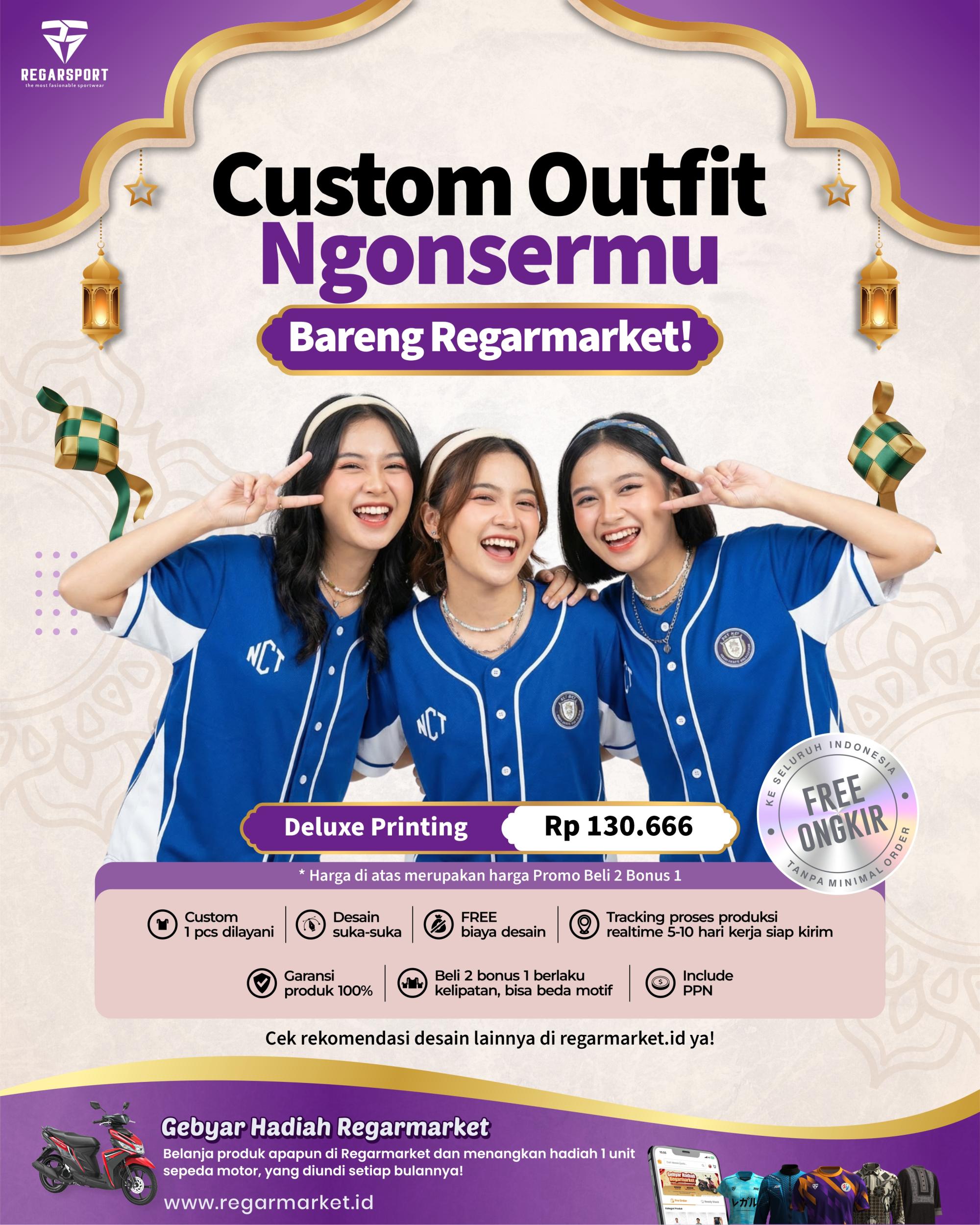 Outfit Ngonser Custom Deluxe Printing Outfit Ngonser Custom Deluxe Printing