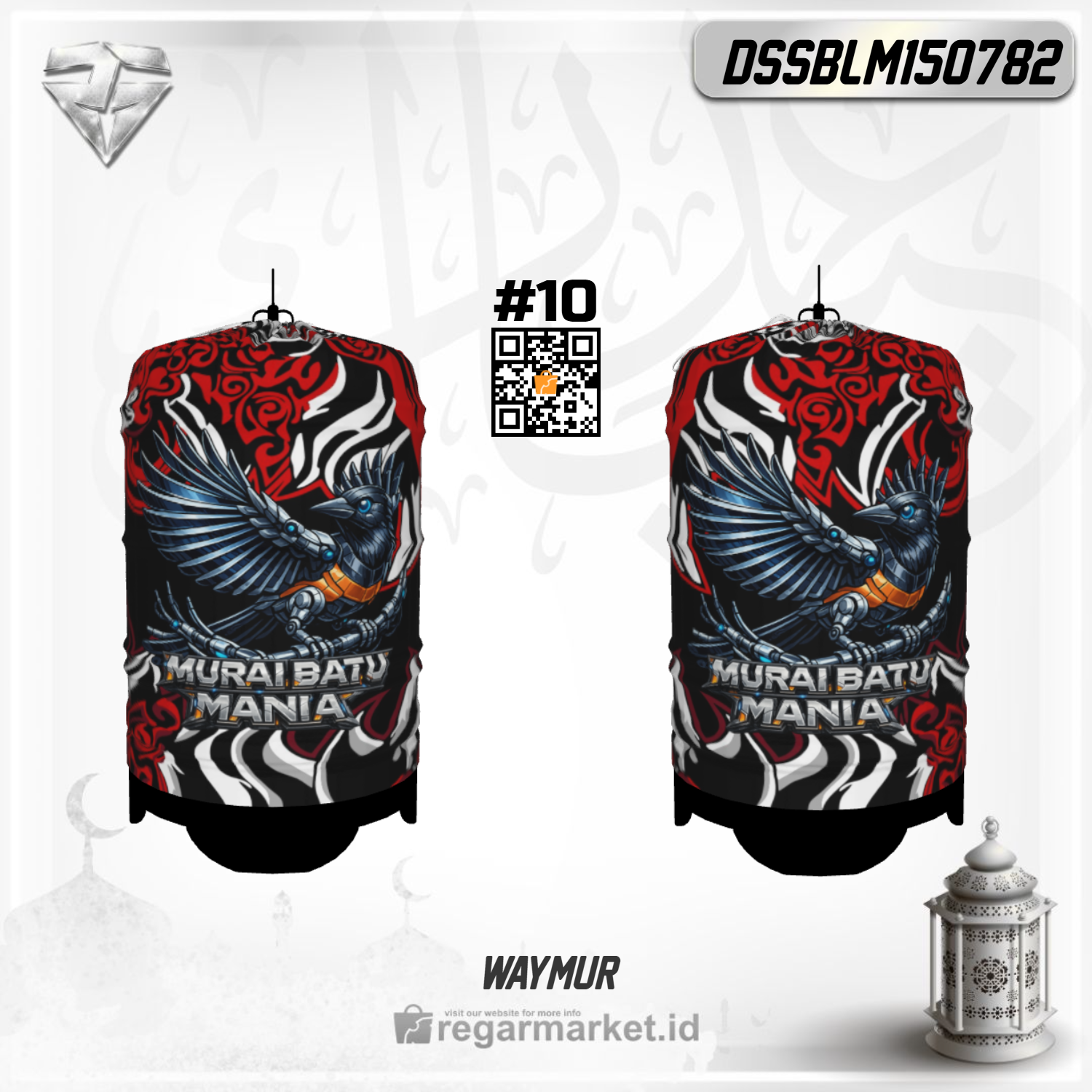 Kerodong Sangkar Murai Batu Mania Desain Burung Cyber Gaya Waymur Premium Kerodong Sangkar Murai Batu Mania Desain Burung Cyber Gaya Waymur Premium