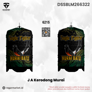Kerodong Sangkar Murai Batu Custom Single Fighter - Bahan Premium